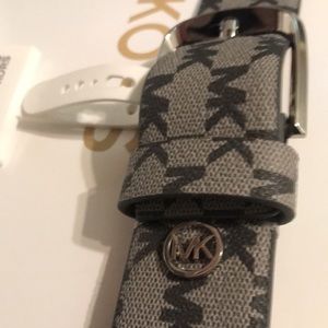 Michael Kors Belt Grey and Black Size M